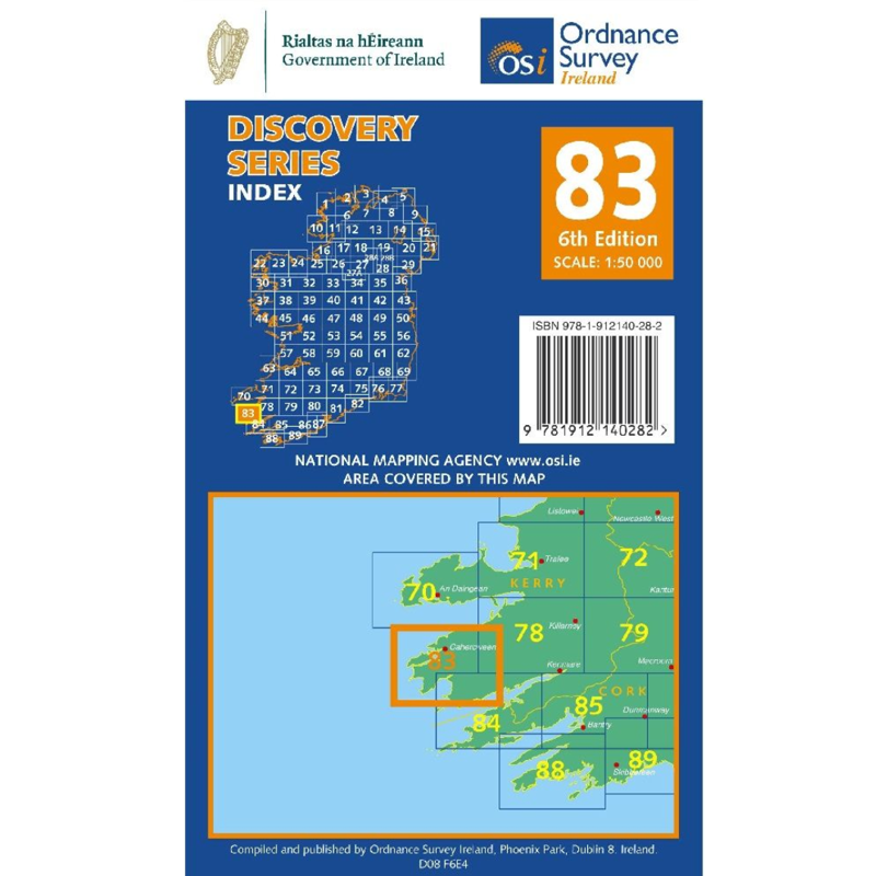 OSI Discovery Series OSI Sheet 83 Kerry 6th Edition 2022-1